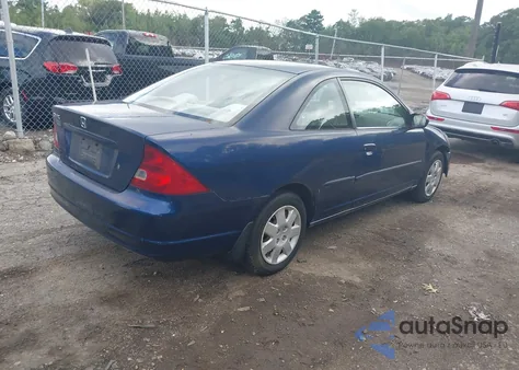 2002 Honda Civic Ex из США, поврежденный, VIN 1HGEM21932L053796